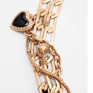 Zara HEART CHARMS BELT